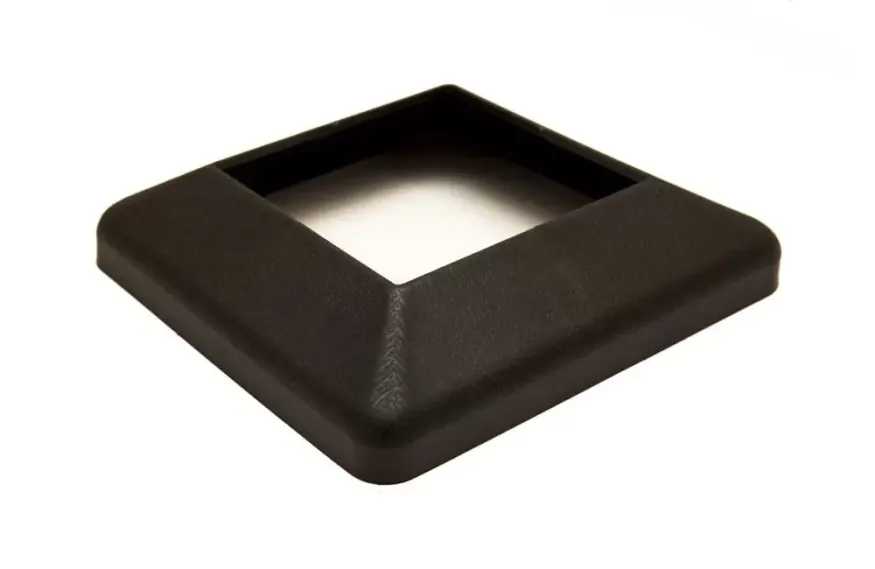 Крышка нижняя ПВХ для столба 100х100 Deckart Графит купить в Красноярске