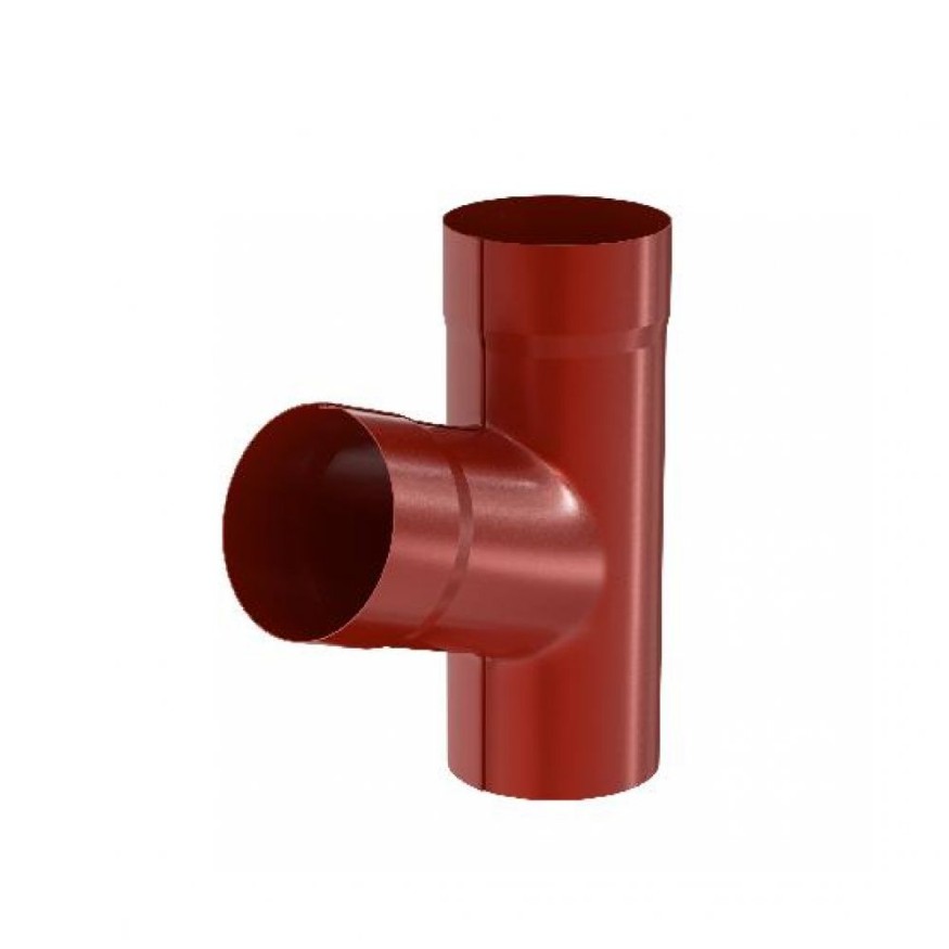 Тройник Aquasystem RR29 в цвете Бургундия 125/90 купить в Красноярске