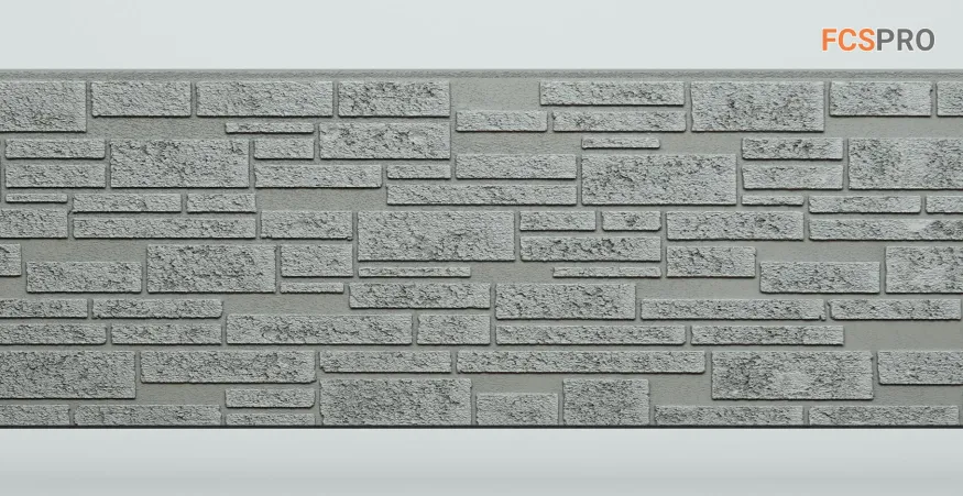 Фиброцементные панели FCS Simple АА1 (под камень) купить в Красноярске