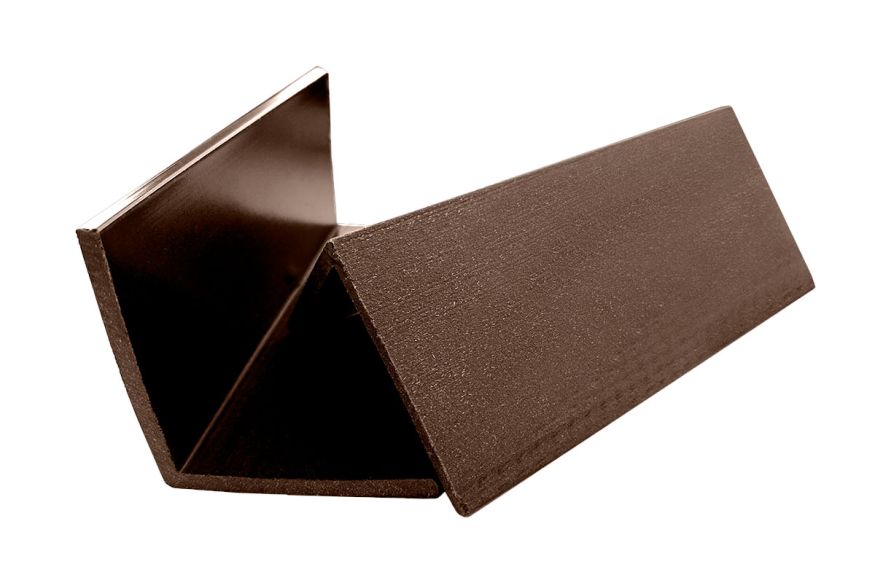 Угол ДПК Gardeck для сайдинга Коричневый купить в Красноярске