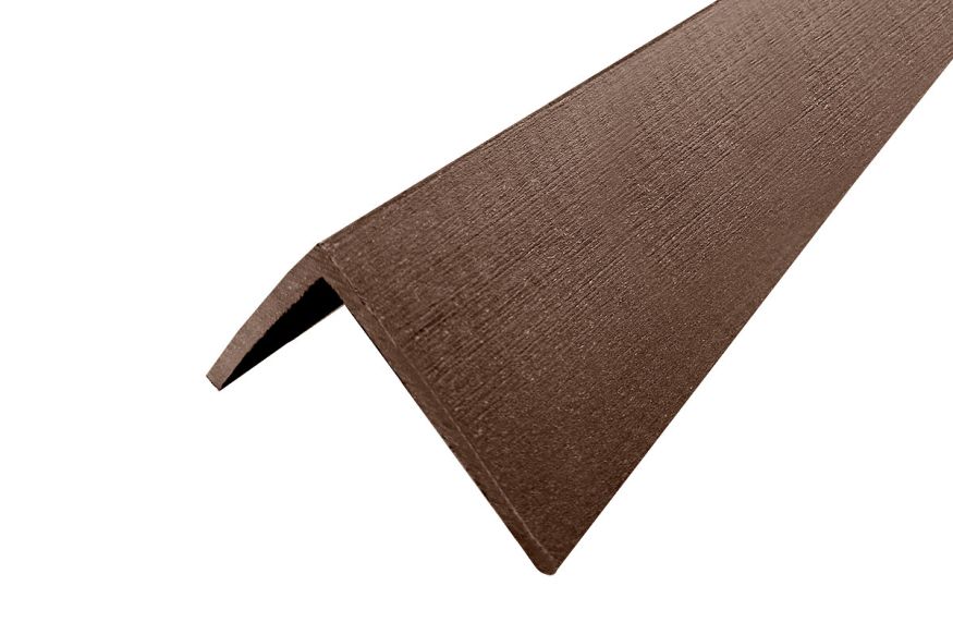 Угол ДПК Gardeck для сайдинга Коричневый купить в Красноярске