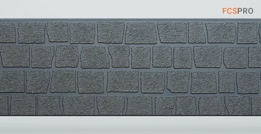 Фиброцементные панели FCS Simple АА2 (под камень) купить в Красноярске