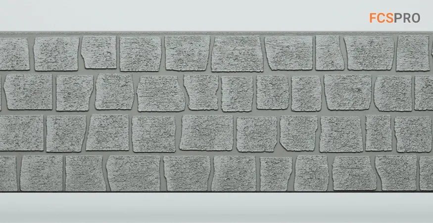 Фиброцементные панели FCS Simple АА2 (под камень) купить в Красноярске