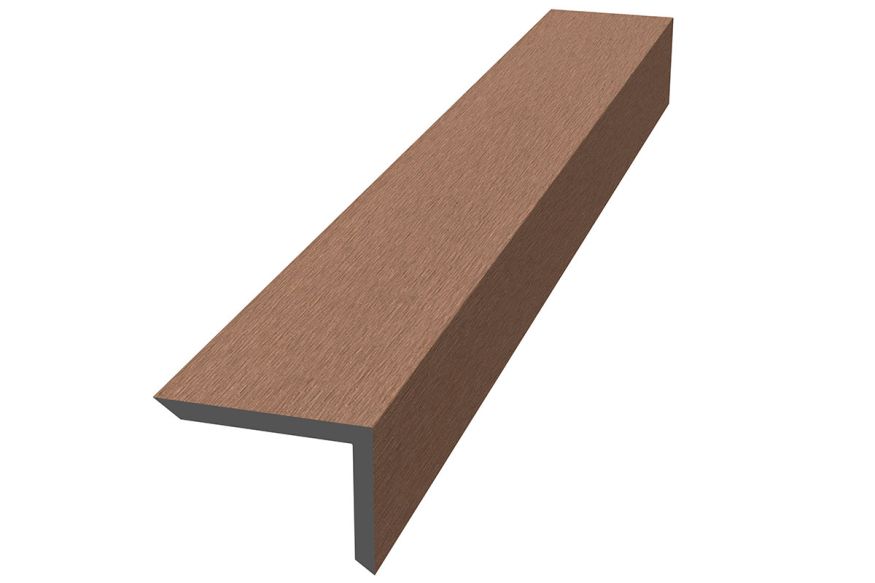 Уголок ДПК для террасной доски NauticPrime Кедр купить в Красноярске