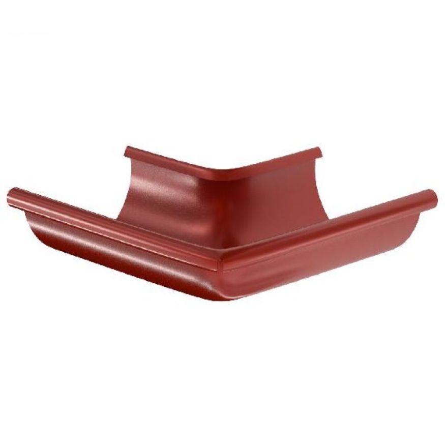 Угол желоба внешний 90°, Aquasystem, RR29 Бургундский 125/90 купить в Красноярске