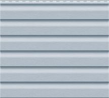 Виниловый сайдинг Доломит Classic, цвет серо-голубой.