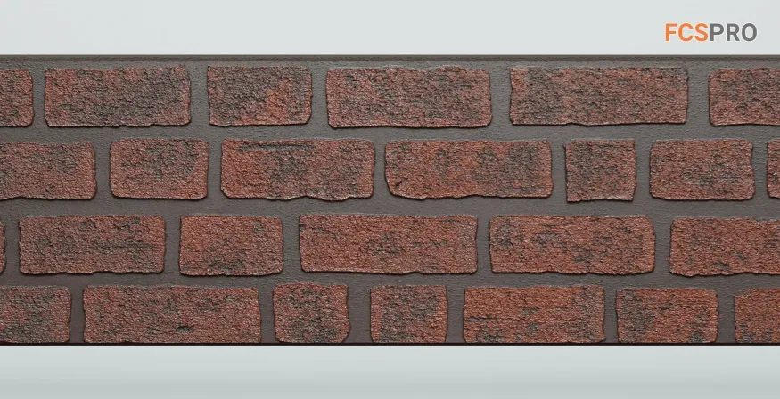 Фиброцементные панели FCS Simple АА4 (под кирпич) купить в Красноярске