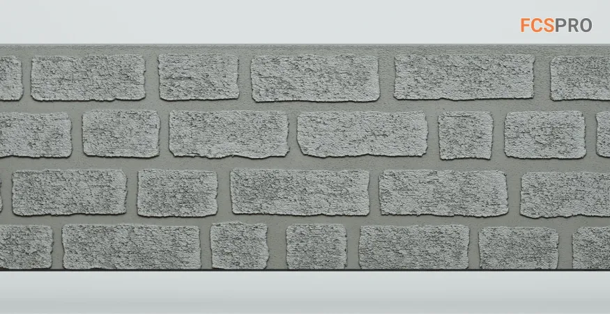 Фиброцементные панели FCS Simple АА4 (под кирпич) купить в Красноярске