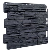 Фасадная панель FineBer Скол, Асфальт