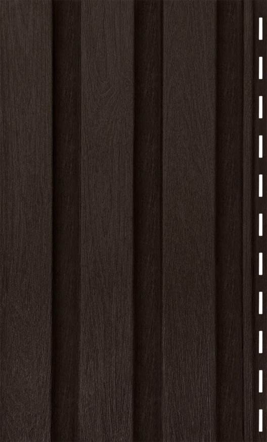 Сайдинг Ю-Пласт, Тимберблок, Рейка фасадная, Орех тёмный купить в Красноярске