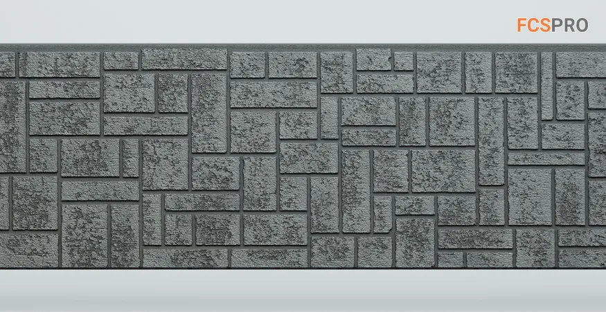 Фиброцементные панели FCS Simple АА5 (под камень) купить в Красноярске