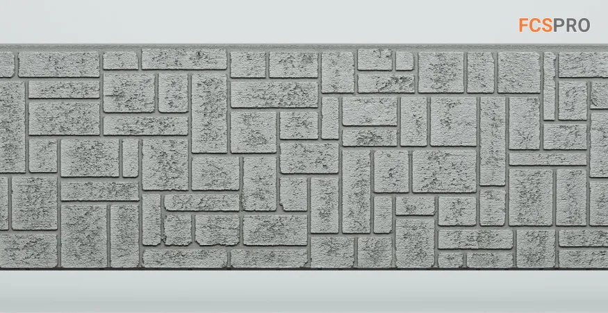 Фиброцементные панели FCS Simple АА5 (под камень) купить в Красноярске