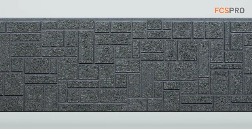 Фиброцементные панели FCS Simple АА5 (под камень) купить в Красноярске