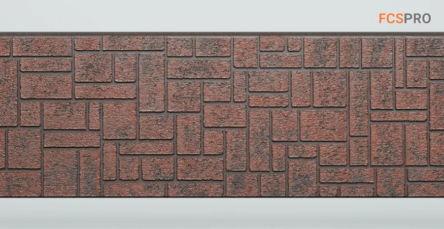 Фиброцементные панели FCS Simple АА5 (под камень) купить в Красноярске