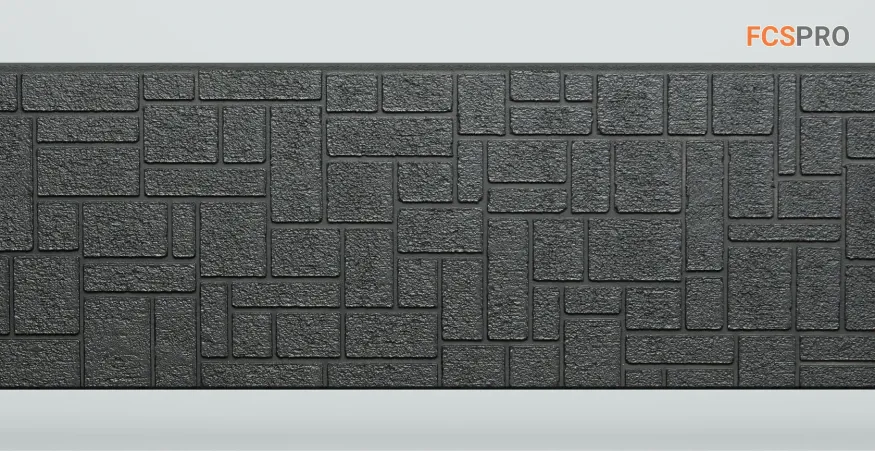 Фиброцементные панели FCS Simple АА5 (под камень) купить в Красноярске