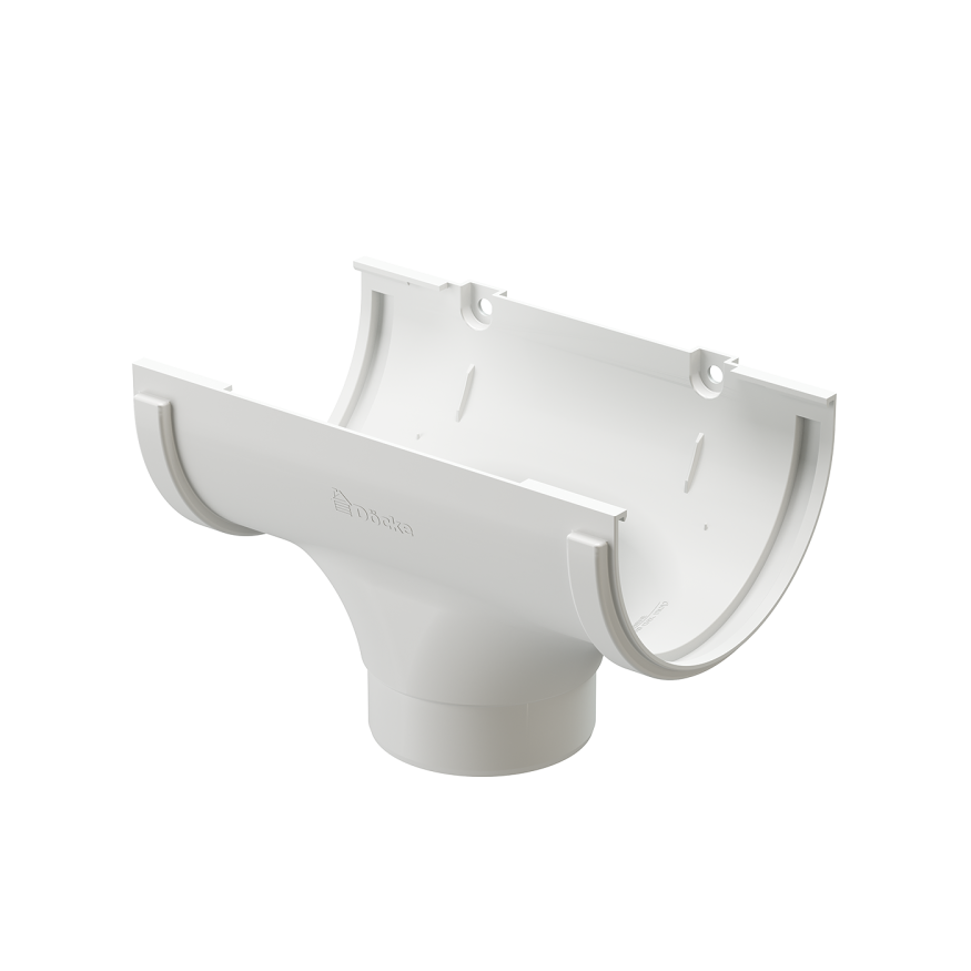 Воронка водосточная Docke Standard, белая купить в Красноярске