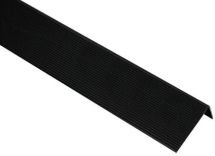 Угол алюминиевый KRONEX 51,5x30x3000 мм, черный, завершающий.