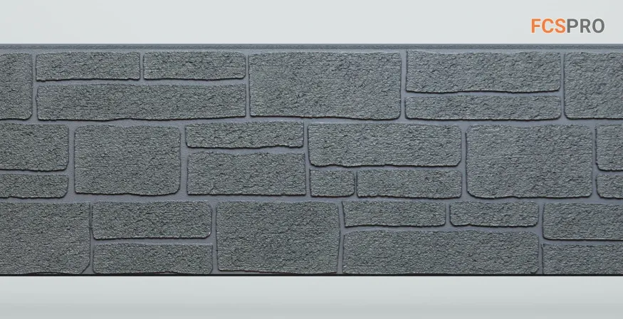 Фиброцементные панели FCS Simple АА6 (под камень) купить в Красноярске