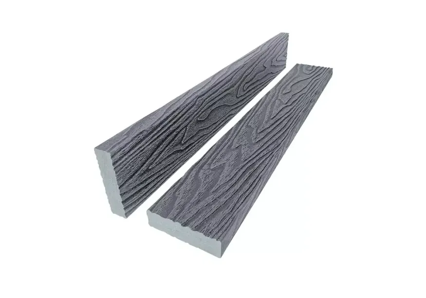 Брус лавочный 3D-тиснение 20×80 — Серый купить в Красноярске