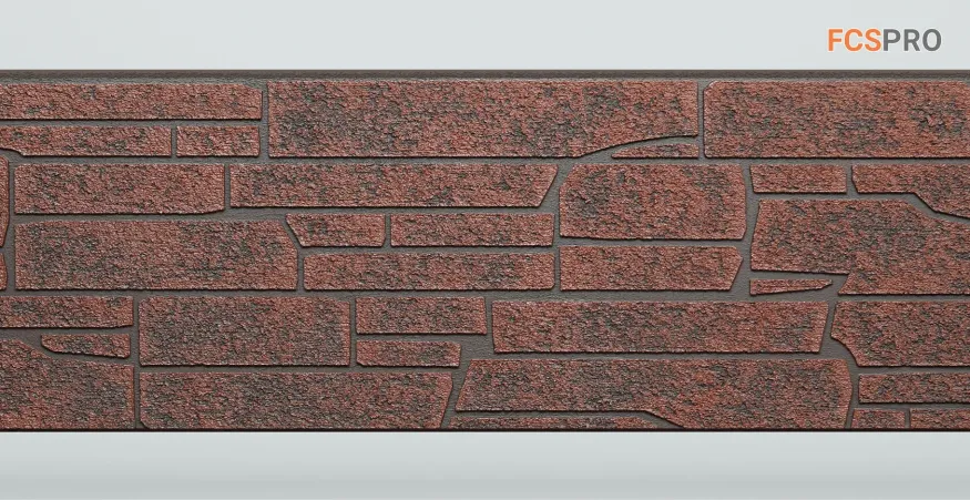 Фиброцементные панели FCS Simple АА7 (под камень) купить в Красноярске