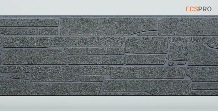 Фиброцементные панели FCS Simple АА7 (под камень) купить в Красноярске