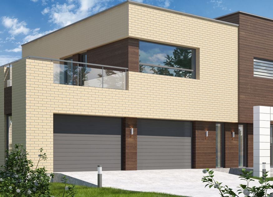 Фасадные термопанели Аляска серия Элевация 01. Krem glatt купить в Красноярске