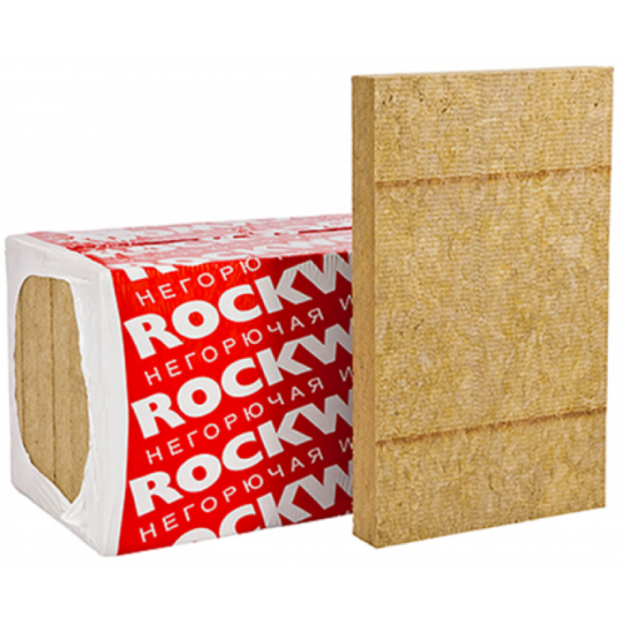 Утеплитель Венти Баттс 50х600х800 Rockwool купить в Красноярске