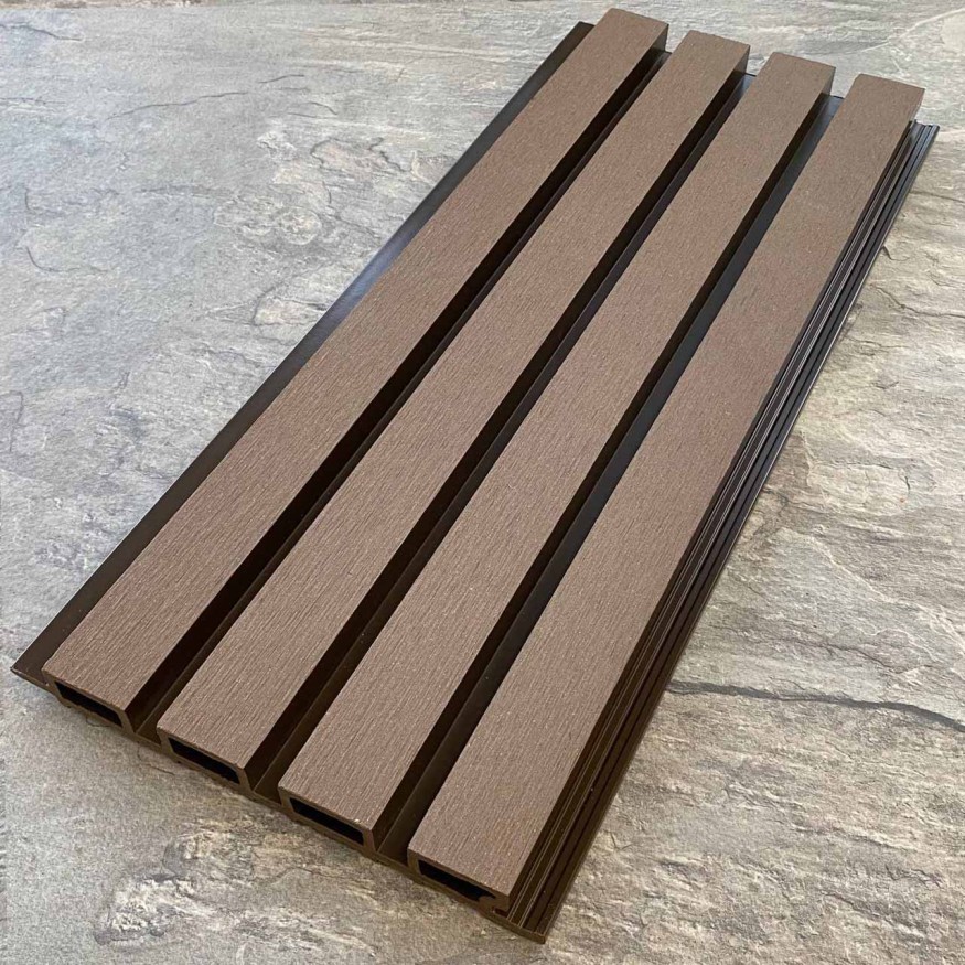 Фасадная реечная панель EasyDecking, Wood-X, Венге купить в Красноярске