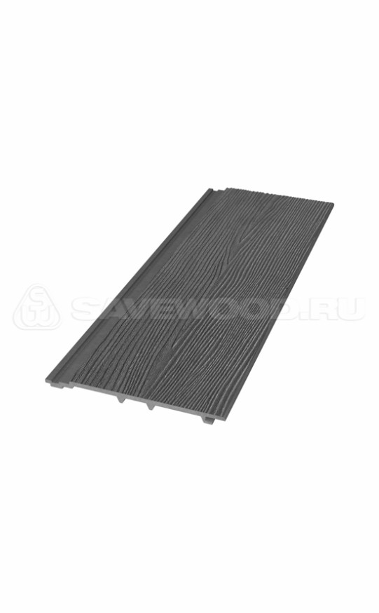 Сайдинг из ДПК SaveWood, SW Cedrus (R), Графит купить в Красноярске