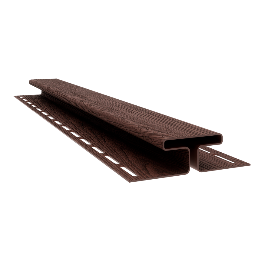 H-профиль соединительный Технониколь Фактур, Орех купить в Красноярске