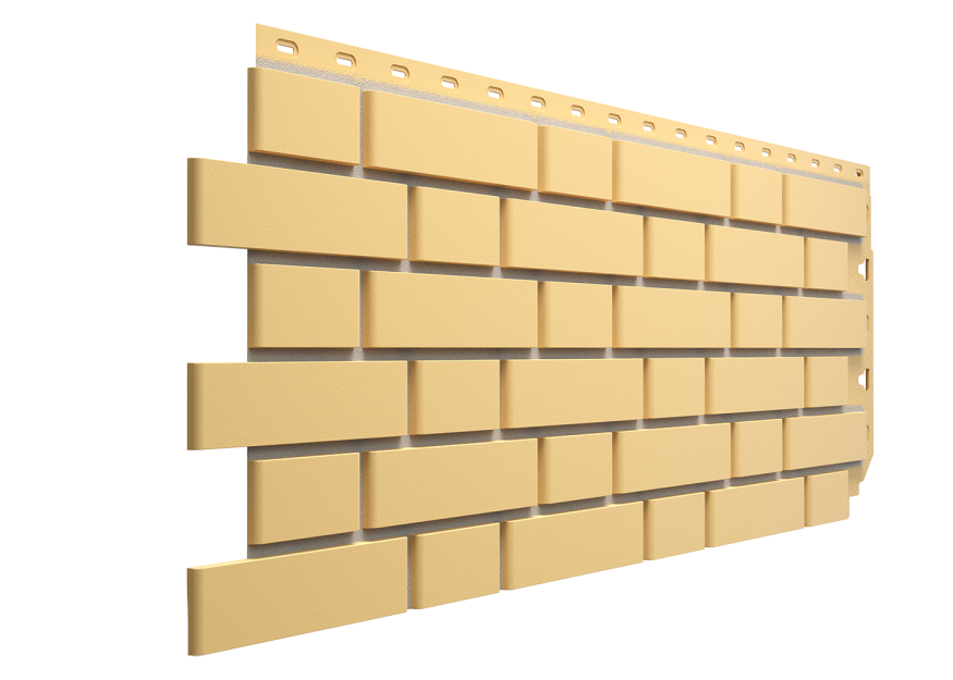 Фасадные панели Docke, Standard, Flemish (Флемиш) Жёлтый купить в Красноярске