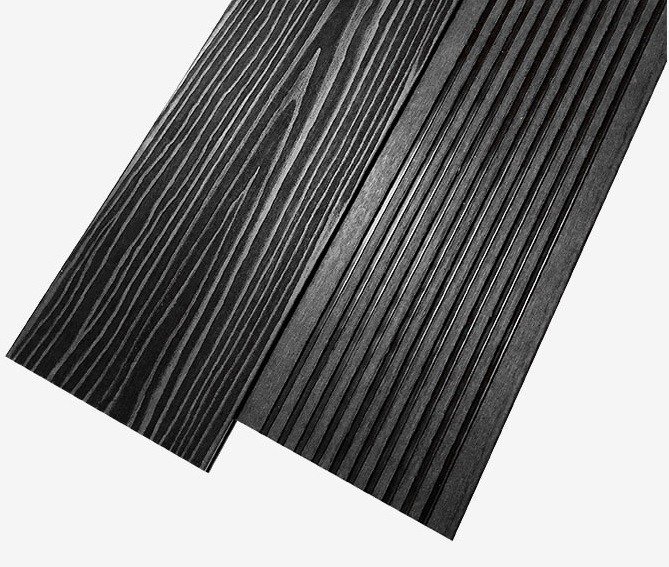 Террасная доска из ДПК RusDecking Unodeck Solid - Цвет Графит купить в Красноярске