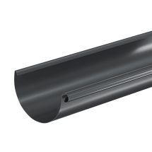 Желоб водосточный Aquasystem, RAL 7024 Тёмно-серый 125/90