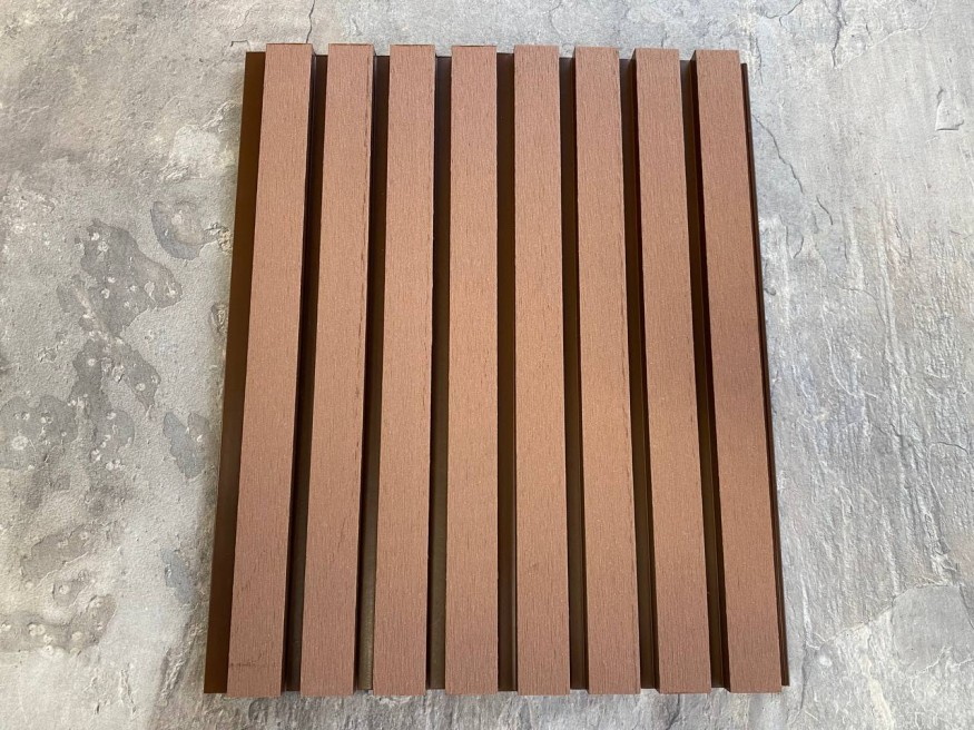 Фасадная реечная панель EasyDecking, Wood-X, Коричневый купить в Красноярске