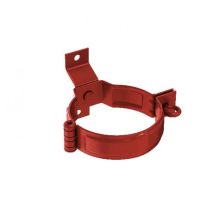 Декоративный хомут для труб под дерево с крепежом Aquasystem, RR 29 Бургундский 150/100