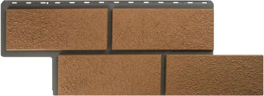 Фасадная панель Альта-Профиль Неаполитанский камень Персиковый купить в Красноярске