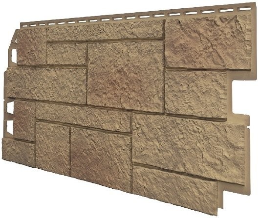 Фасадная панель VOX Sandstone (Сандстоун) светло-коричневого цвета купить в Красноярске