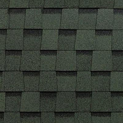 Двухслойная ламинированная черепица Shinglas, Фазенда, Цвет: Зелёный купить в Красноярске