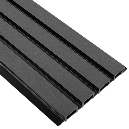 Фасадная реечная панель EasyDecking, Wood-X, Черное дерево купить в Красноярске