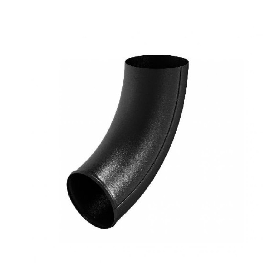 Сливное колено Aquasystem, RAL 9005 Черное 125/90 купить в Красноярске