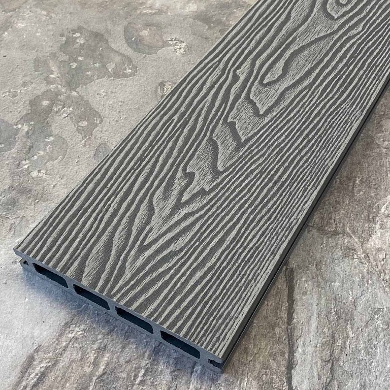 Террасная доска ДПК EasyDecking, Wood-X, Серый купить в Красноярске