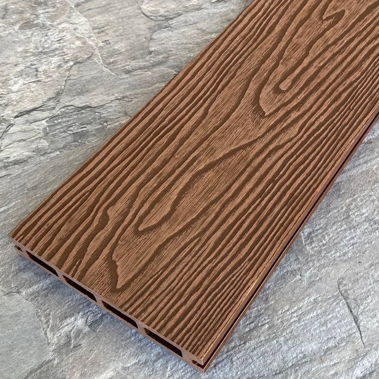 Террасная доска ДПК EasyDecking, Wood-X, Коричневый купить в Красноярске