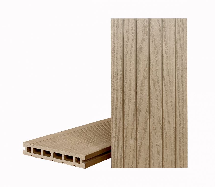 Террасная доска ДПК Terrapol Классик (Пустотелая с пазом) Кантри, Арахис купить в Красноярске