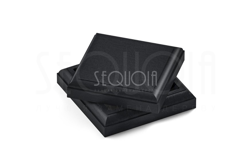 Комплект крышка и юбка для столба SEQUOIA BLACK купить в Красноярске