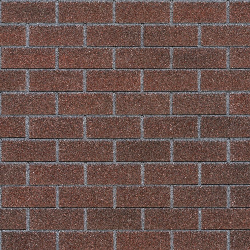 Фасадная битумная плитка Технониколь HAUBERK кирпич Обожжённый, 2.2 кв.м. купить в Красноярске