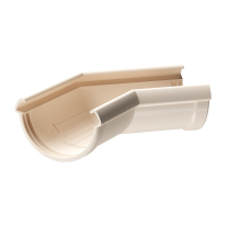 Угол желоба 135˚ Docke Lux, Латте