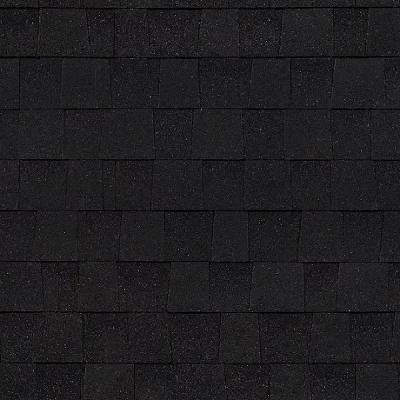 Двухслойная ламинированная черепица Shinglas, Фазенда, Черный цвет. купить в Красноярске
