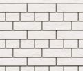 Фасадная панель Доломит, Кирпич Славянка, Белый цвет, прокрашенный. купить в Красноярске