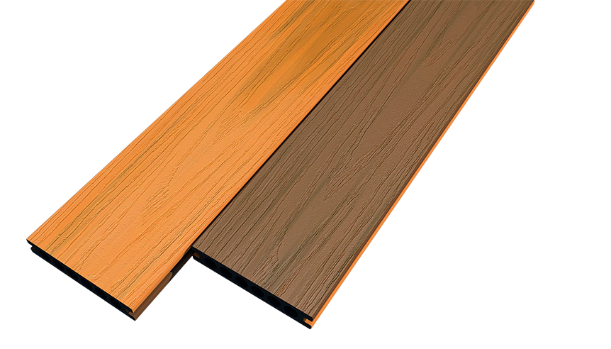 Teak / Latte | Двухсторонняя террасная доска WOODVEX Dual купить в Красноярске