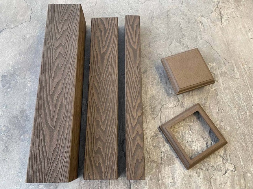 Столб для ограждения из ДПК EasyDecking, Wood-X, Венге купить в Красноярске